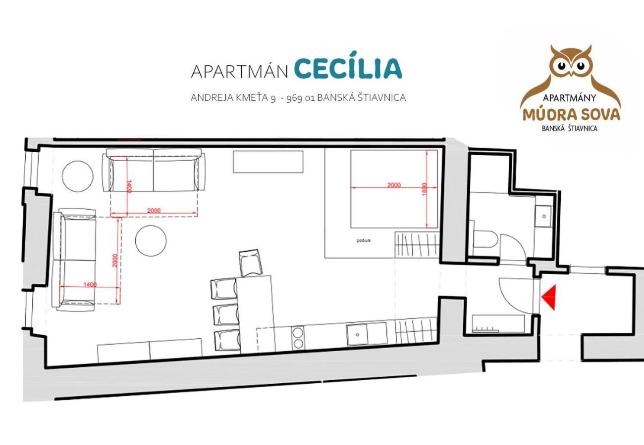 Apartmany Mudra Sova Banská Štiavnica Esterno foto